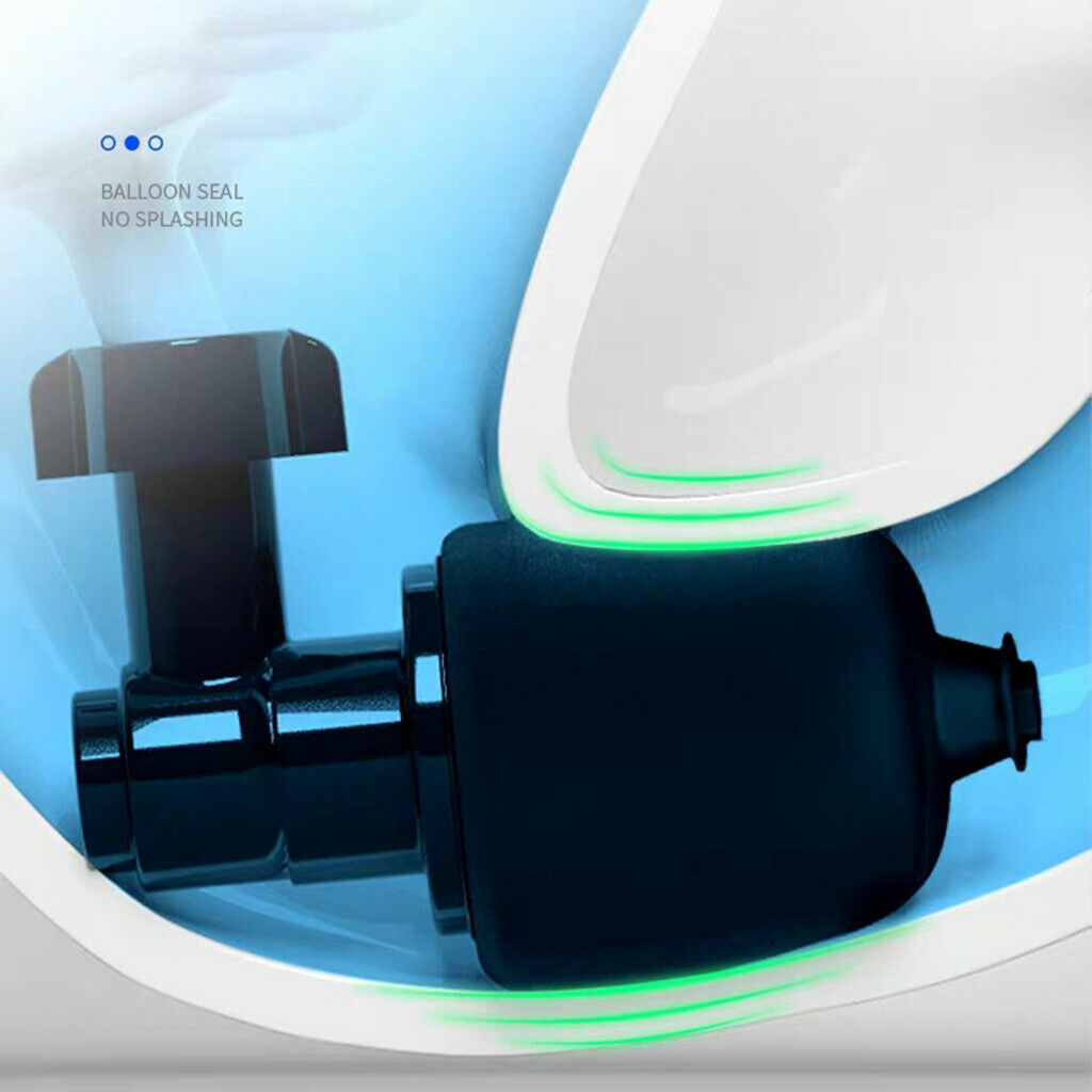 Toilet Plunger Opener Cleaner Pump for Toilet Bathtub Sink and Floor Drain