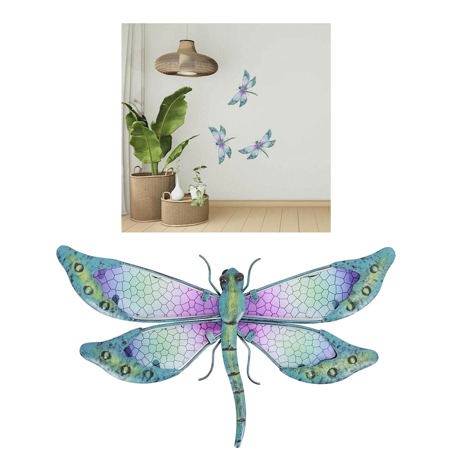 Unique Dragonfly Wall Artwork Bedroom Living Room Office Garden Ornament
