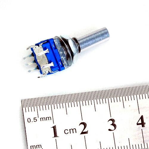 10pcs 12mm Shaft Push Button Rotary Encoder Switch with Keyswitch Position 20