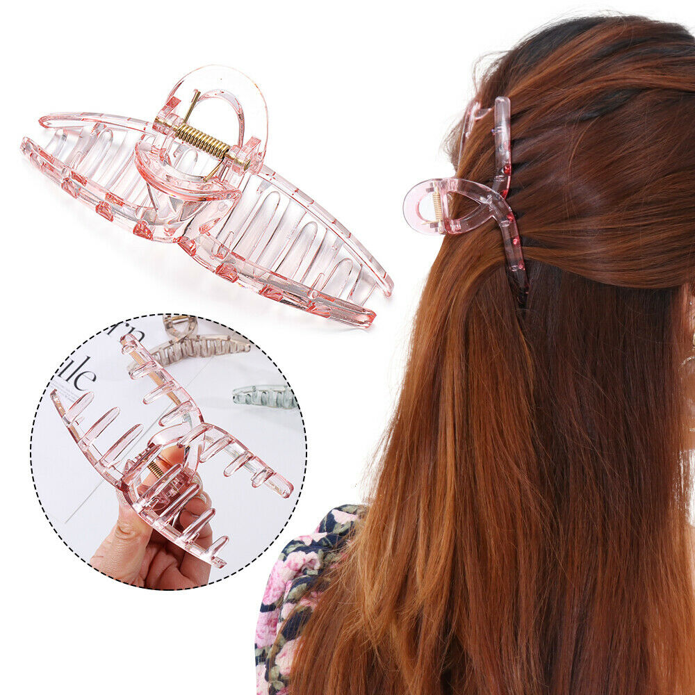 Strong Hold Plush Acrylic Large Hairpins Hair Claw Clip Hair Clamps Barrette