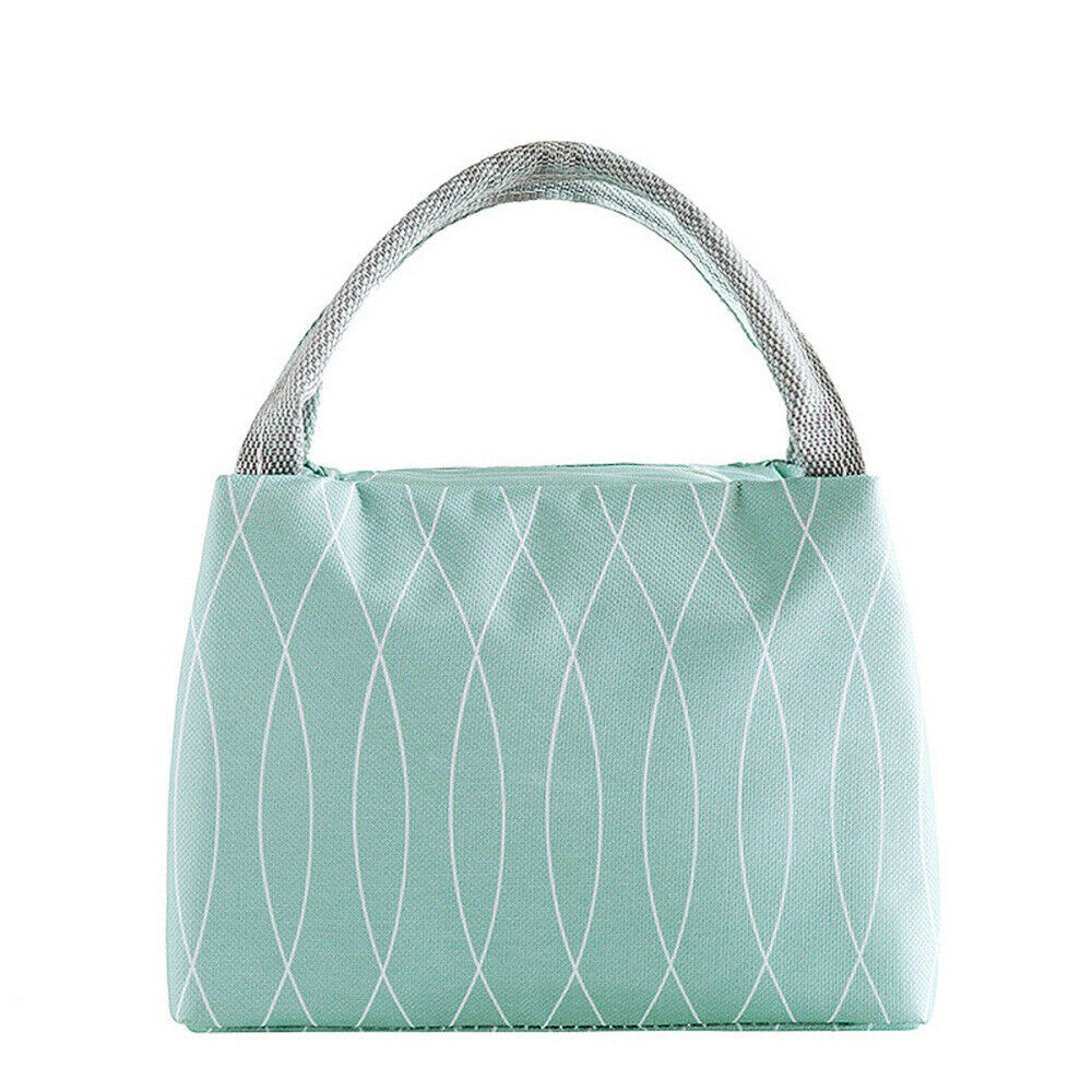 Thermal Insulated Lunch Box Tote Cooler Bag Bento Pouch Lunch Container Portable
