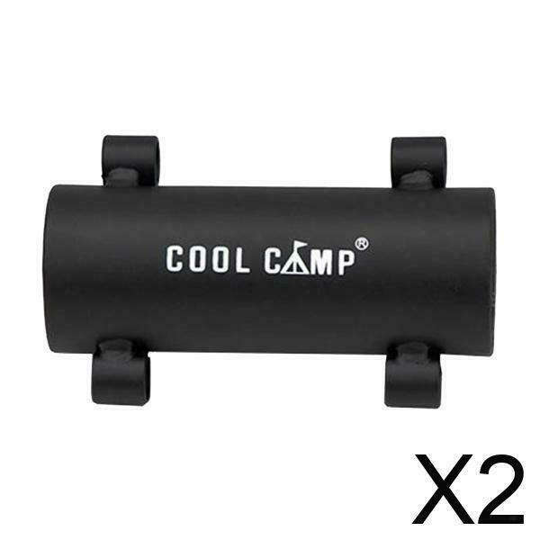 2X Outdoor Canopy Rod Holder Awning Tent Pegs Stand Fits for Below 1.3'' Rods