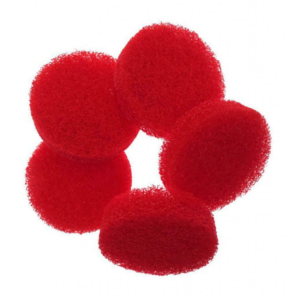 5PCS 4'' Non-woven Nylon Power Scrub Pads Non-Scratch Scouring Pad