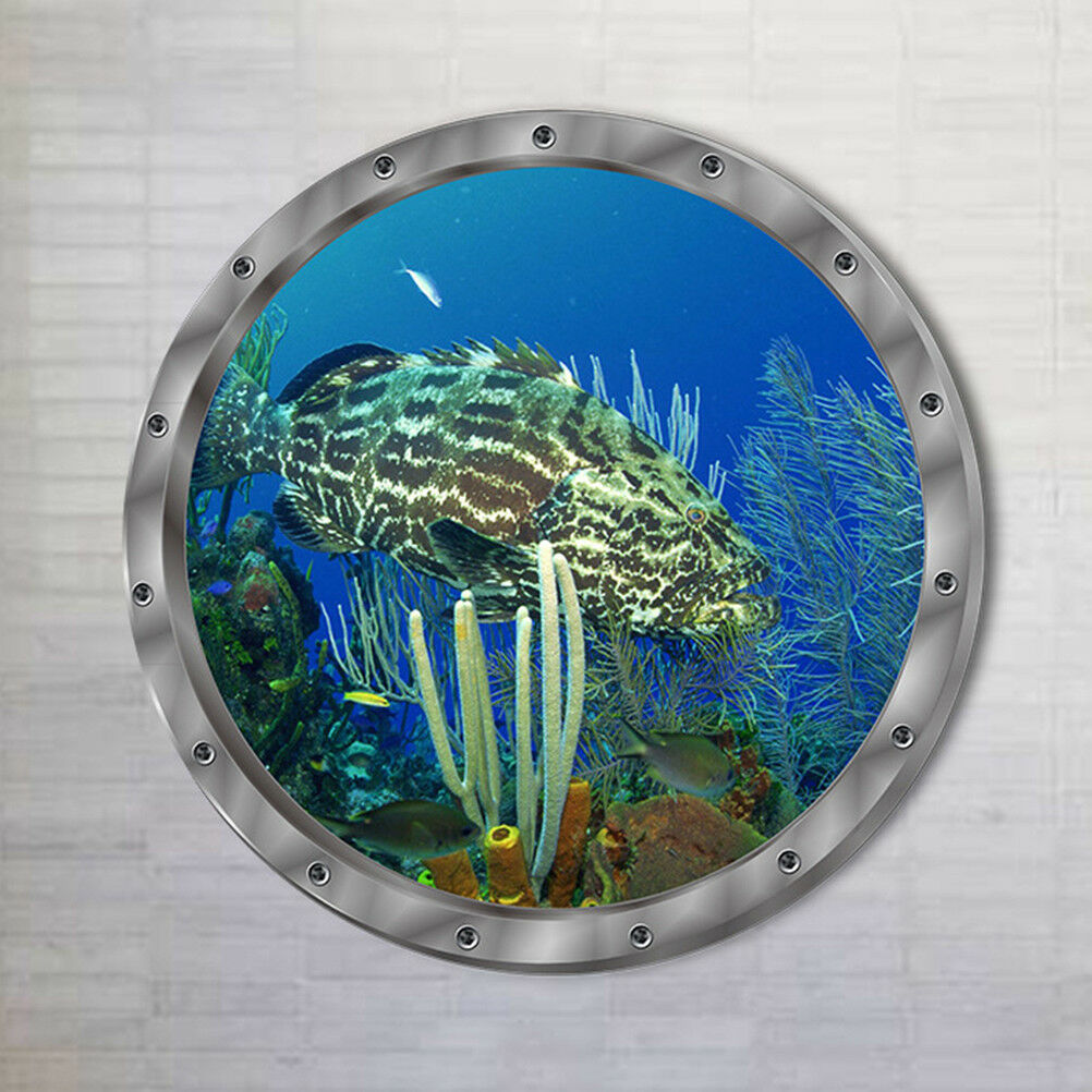 Clownfish Wall Stickers Waterproof  Decals Vinyl Mural Room Dec.l8