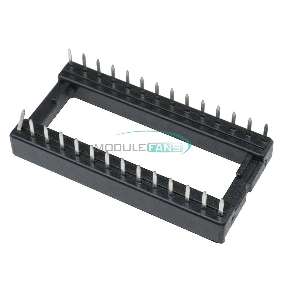 20PCS 28 Pin 28pin DIP IC Sockets Adaptor Wide Type Socket Pitch NEW