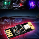 Mini USB Colorful LED Car Interior Light Voice Control Atmosphere AmbientLamJ Tt