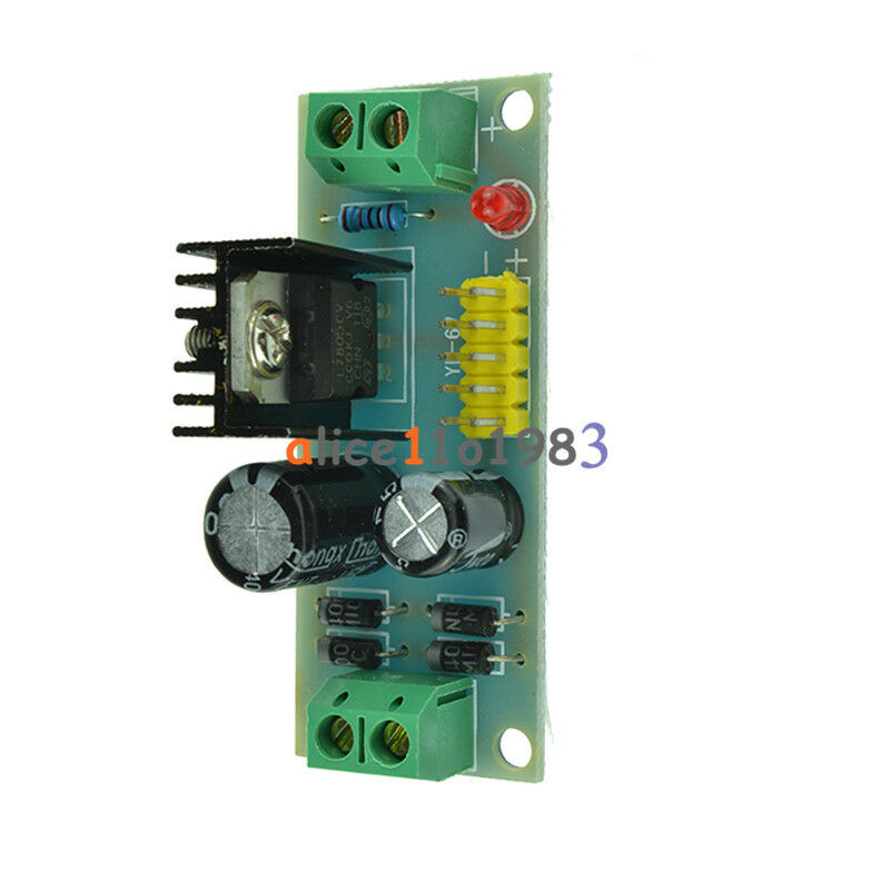 L7805 LM7805 Step Down Converter 7.5V-35V to 5V Regulator Power Supply Module