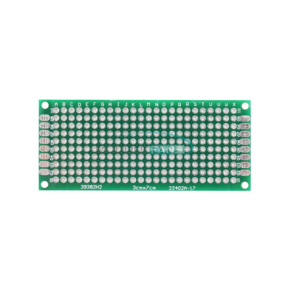 5PCS Prototype PCB Double Side Bread board Tinned Universal 3x7 cm 30x70mm