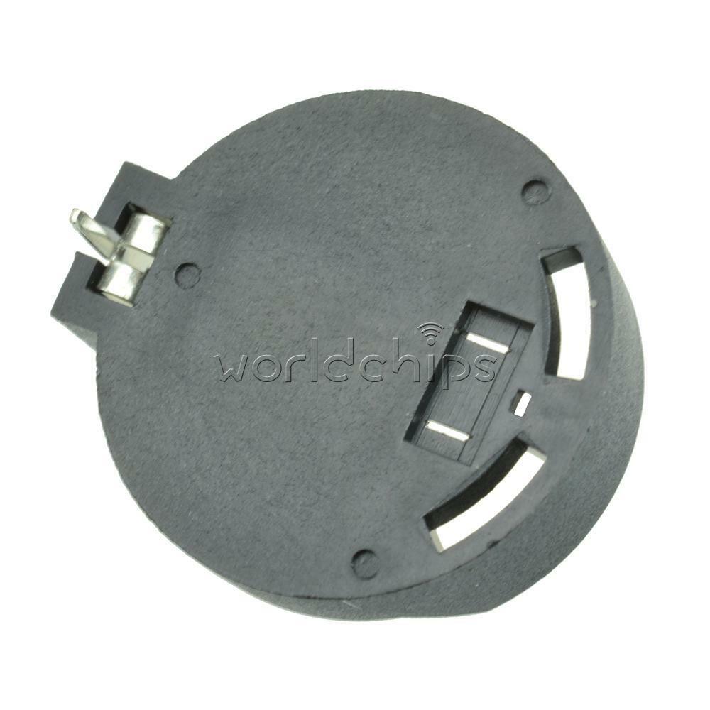 10PCS CR2032 3V CR2025 Button Coin Cell Battery Holder Socket Box Case ROHS