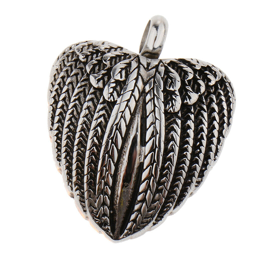 Metal Jewellery Ashes Urn Pendant Holder Keepsake Necklace w/ Mini Funnel
