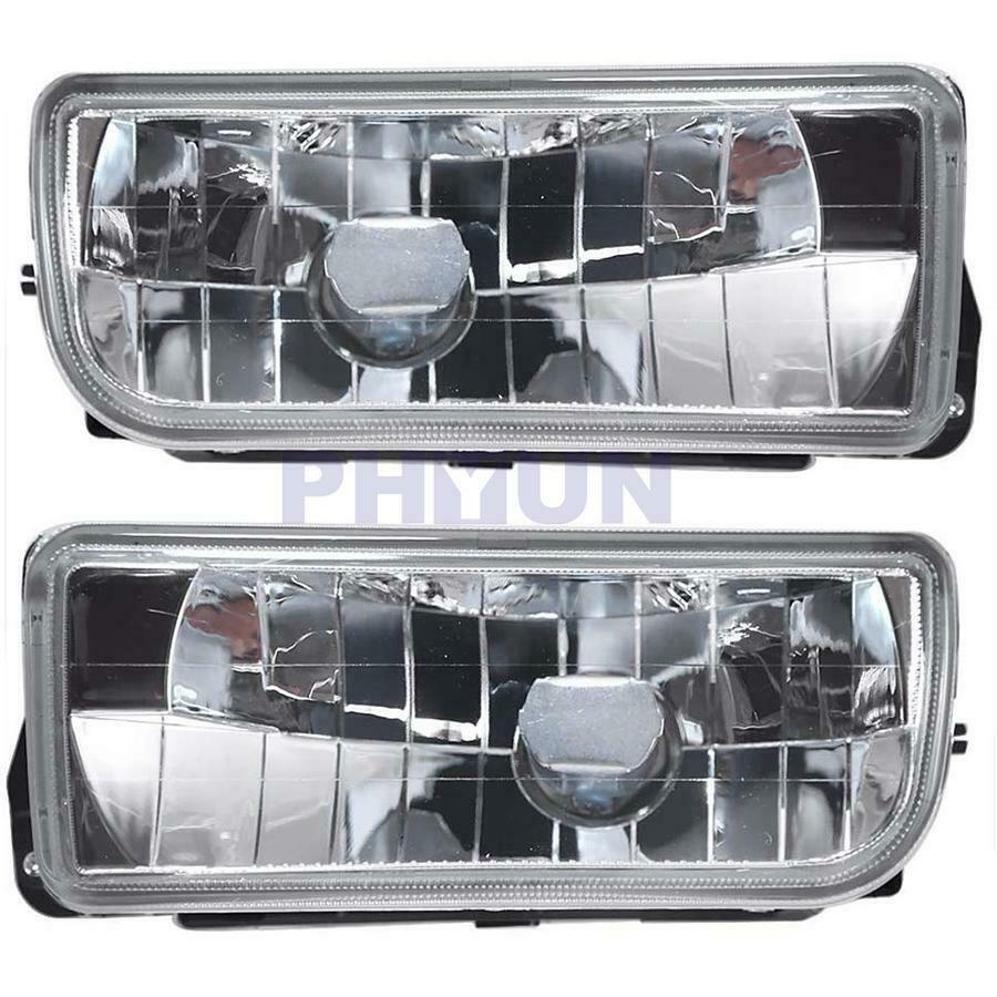 2PC Fog Lights Replacement Clear Lens Without  Blub For BMW 92-98 E36 3 Series