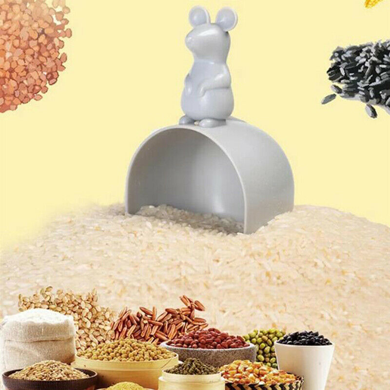 Creative Plastic Rice Scoops Cartoon Mice Rice Scoop Small Shovel Kitchen.l8