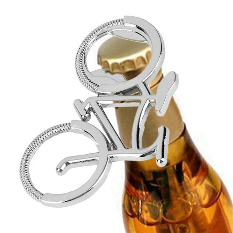 Creative Gift Metal Bike Bicycle Shaped Beer Bottle Cap Opener J5H1