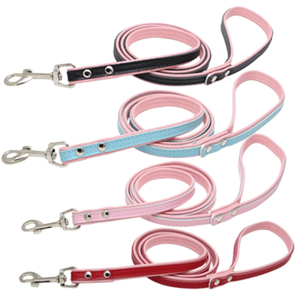 Pet Dog Leash Traction Rope Dog Walking Leash Training Harness Pink