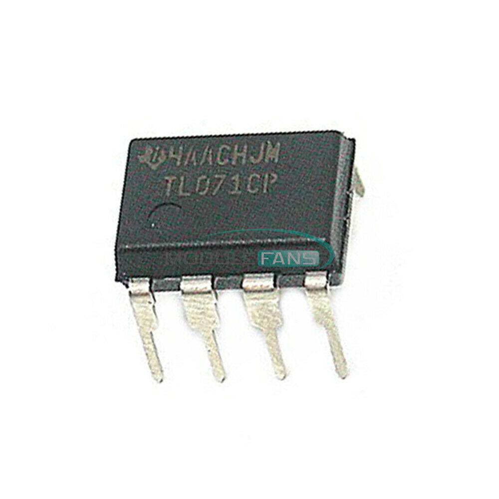 10PCS TL071CP TL071 DIP-8 Low Noise JFET Input Operational Amplifiers TI IC