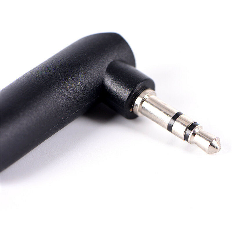 Right Angle 90Degree 3.5mm 3Pole Audio Stereo Male toFemaleExtensionAdapt.l8