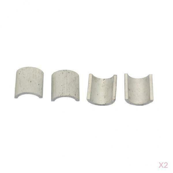 8 Pieces 7/8inch Handlebars to 1inch Riser Shims Handle Bar Mounts Spacers