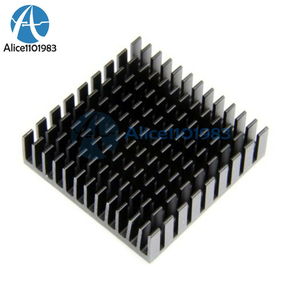 Aluminum Heatsink Cooling 40x40x11mm for LED Power Memory Chip IC Transistor