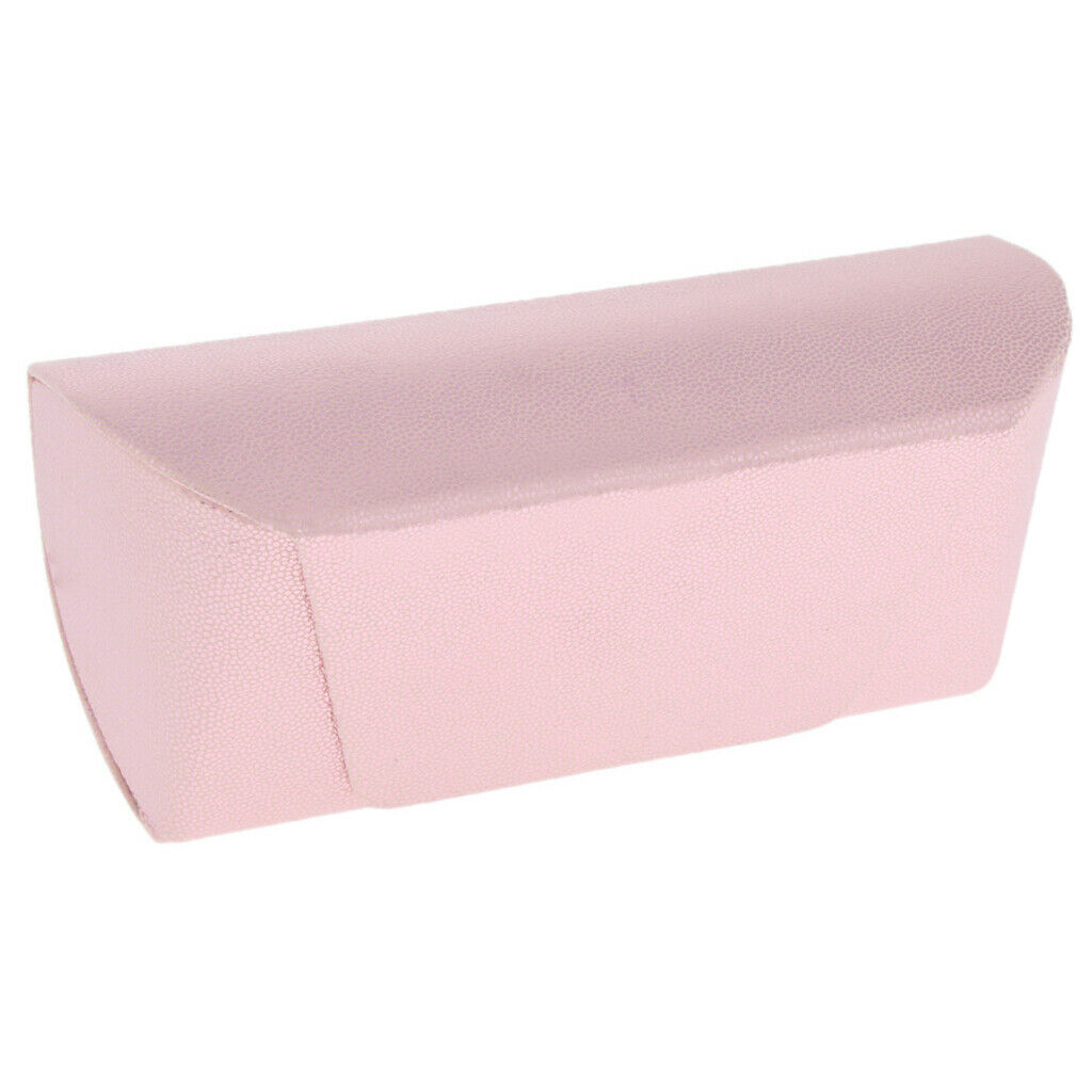 Portable Metal Glasses Pouch Case Eyeglass Sunglass Storage Box Pink