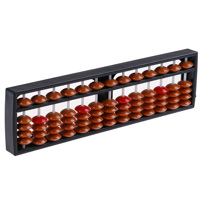 13 Grades Abacus Beads Column Kid School Learning Tools Educational Math .l8