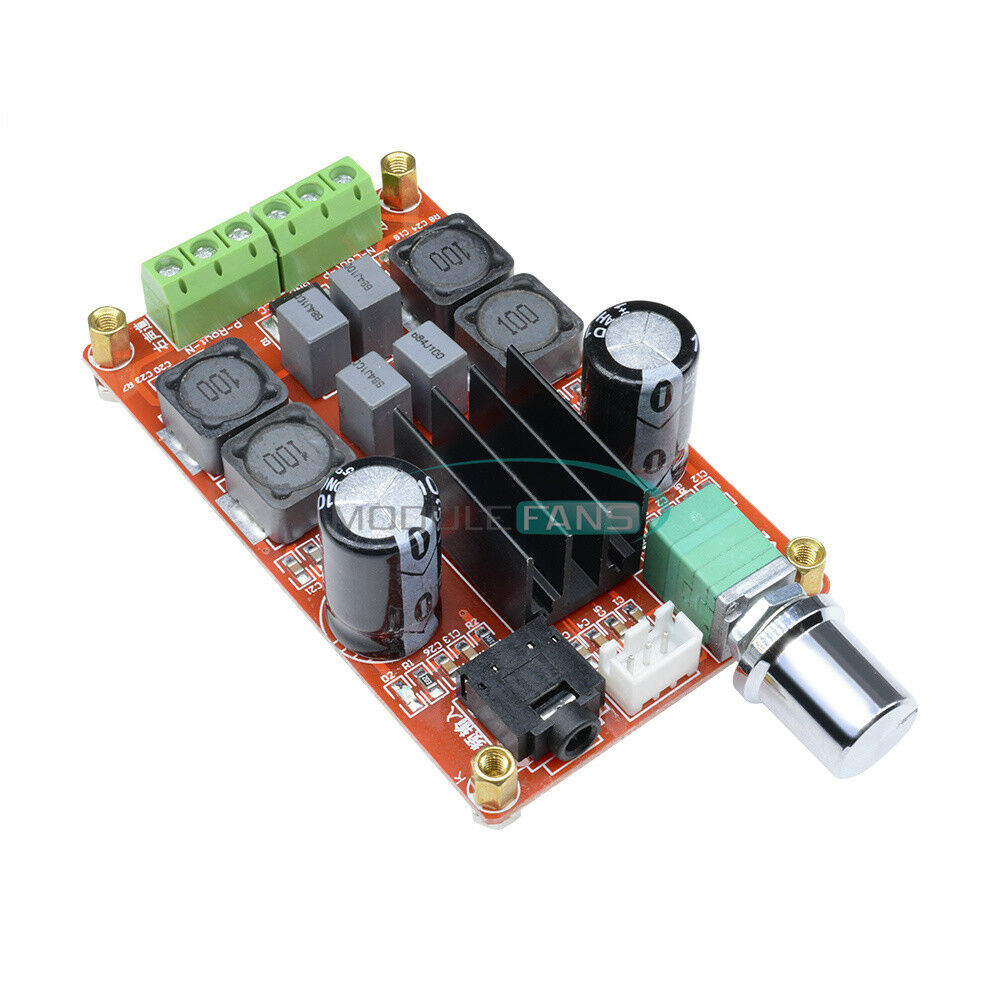 TPA3116D2 2X50W 12V 24V Digital Amplifier Board Class D Dual Channel Stereo AMP