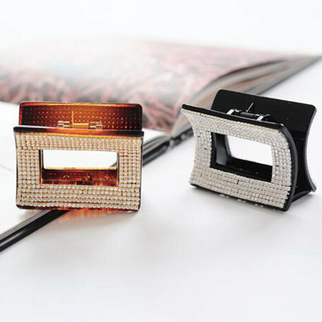 2pcs Hair Clip Claw Hair Strass Hair Barette Fashion Hair