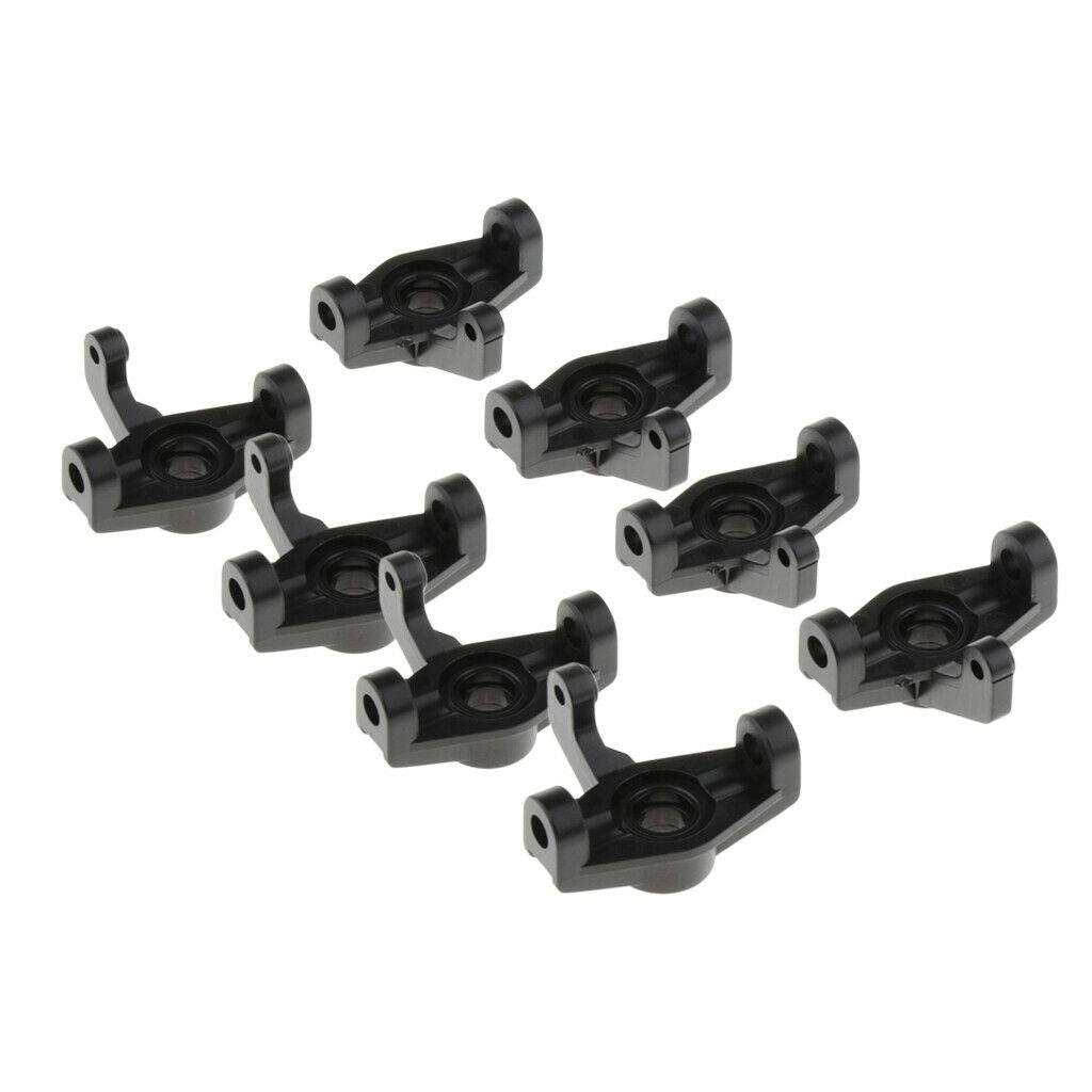 8 lot 1/14 RC Vehicle Car Front Hub Carrier Plastic for WLtoys 144001 Accs