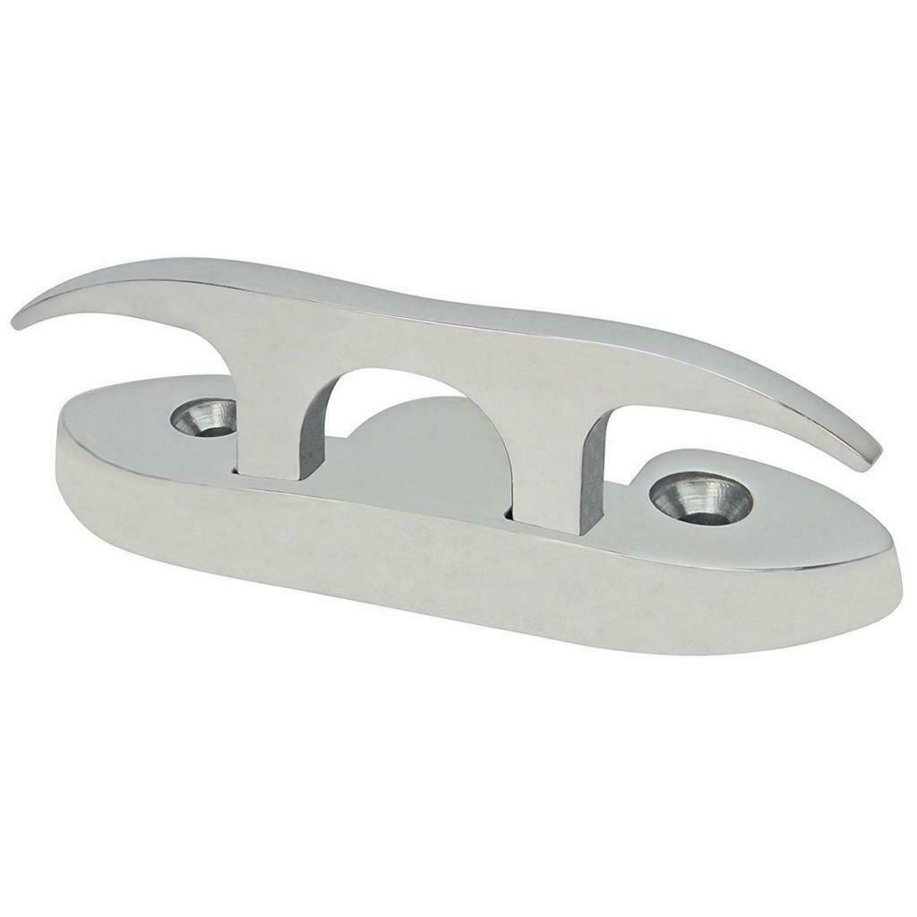 6" 316 Marine Stainless Steel  Boat Flip Up Folding Dock Cleat