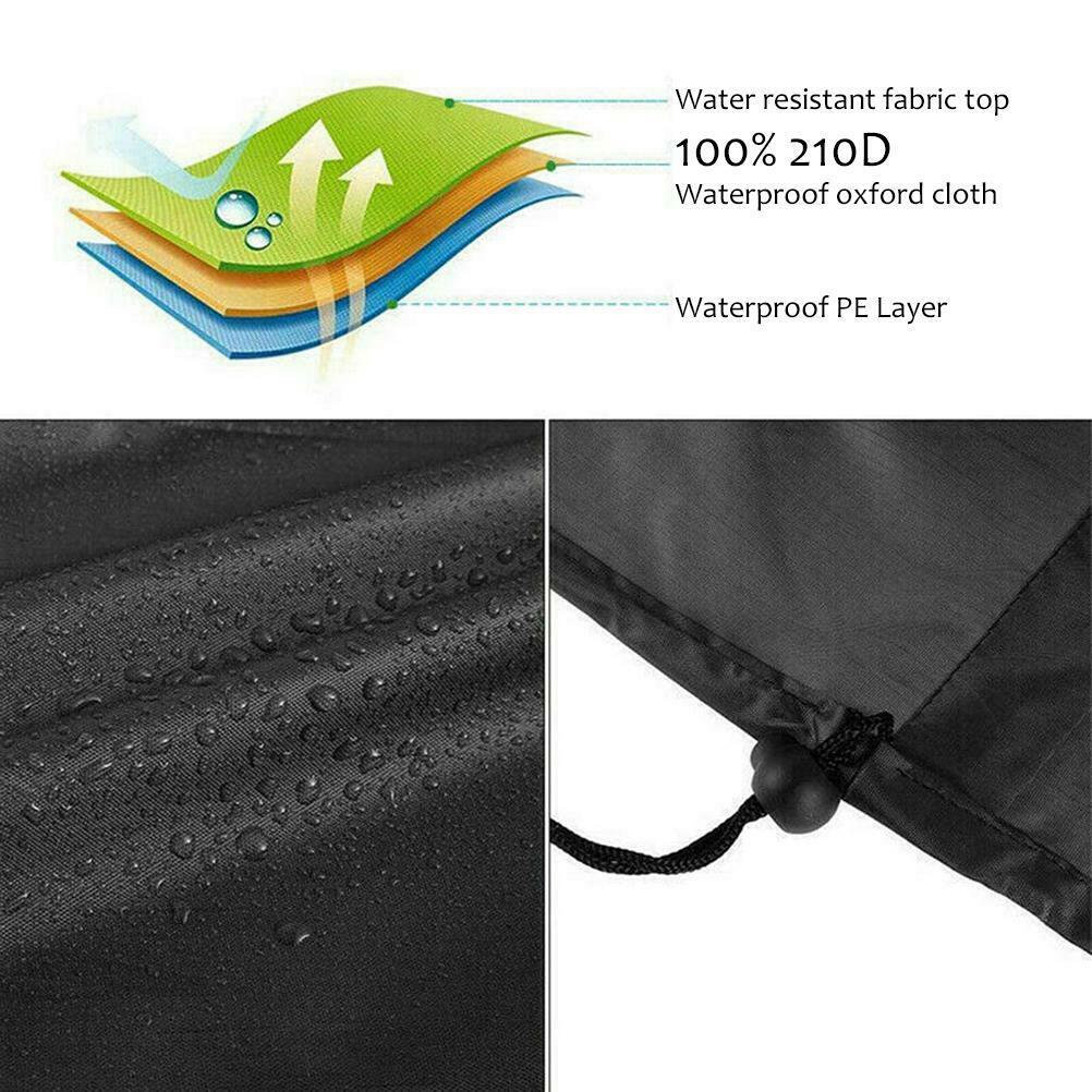 Sandpit Pool Cover Tarpaulin Outdoor Garden Sun Protection Dustproof Waterproof
