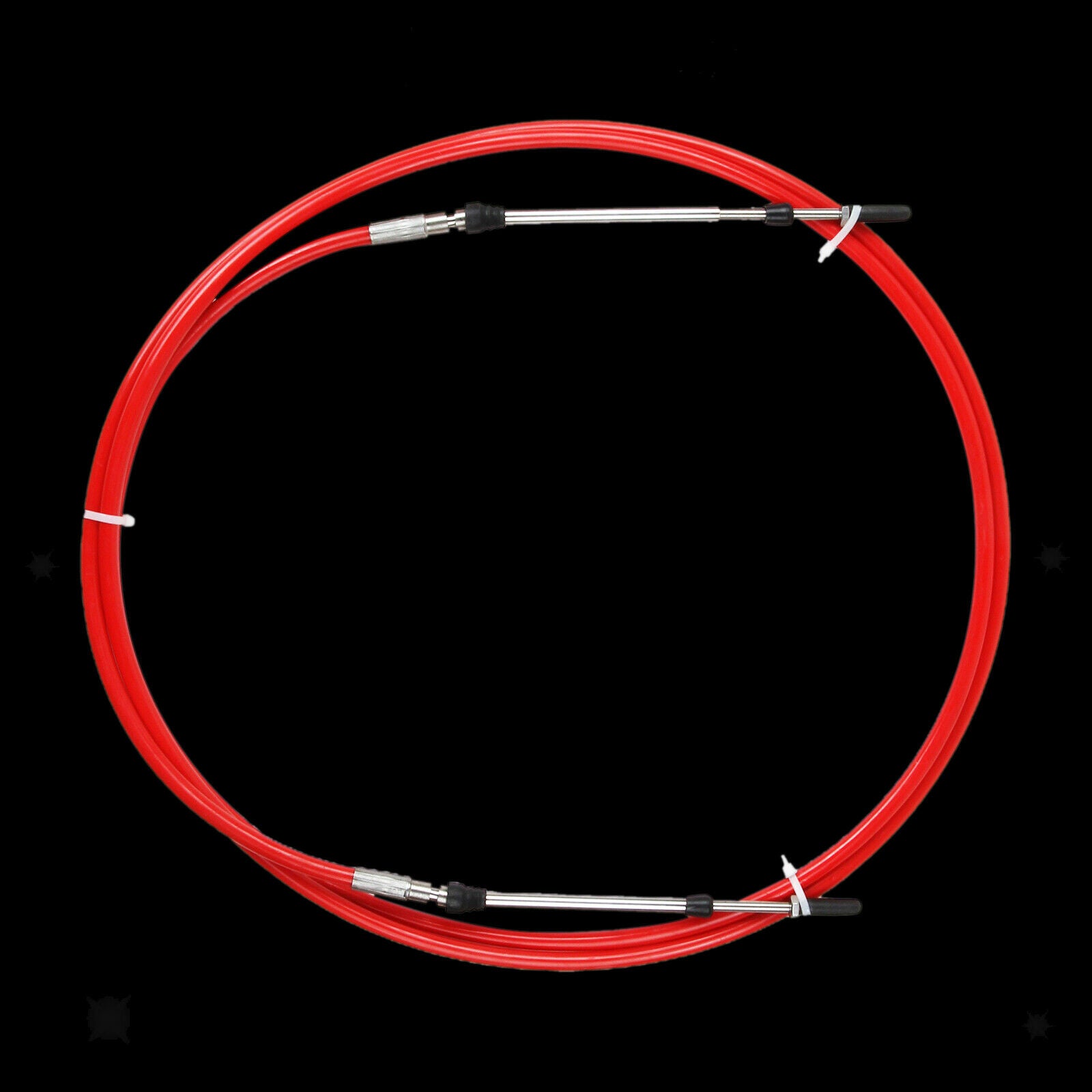 2-Pack 8ft Marine Boat Motor Throttle Control Cable for Yamaha Outboard