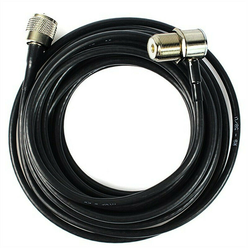 5M Coaxial Extend Cable for Radio Yaesu FT1907R-1807 R-FT350R HF Transceiver