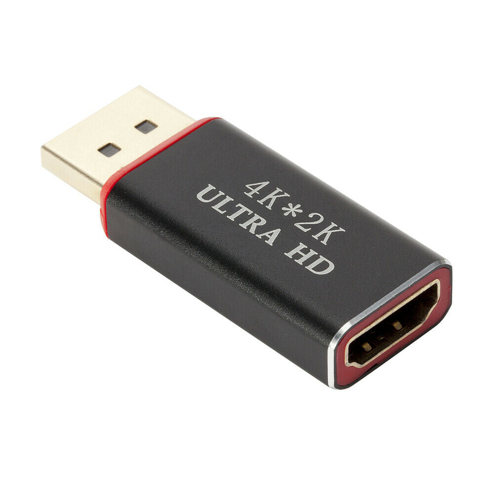 for DP to HDMI Display Port for Male to HDMI Female 4K Adapter New Converter