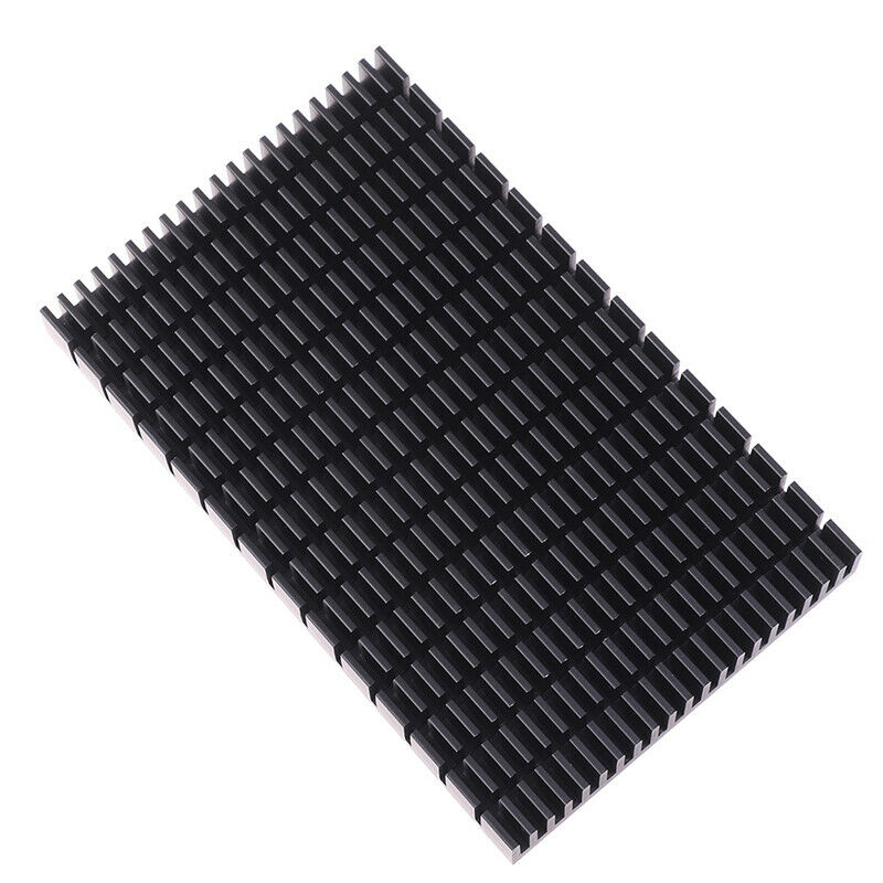150*93*15MM Heating Panel Heat sink Aluminum Heatsink Plate Black RadiatorJ&DD