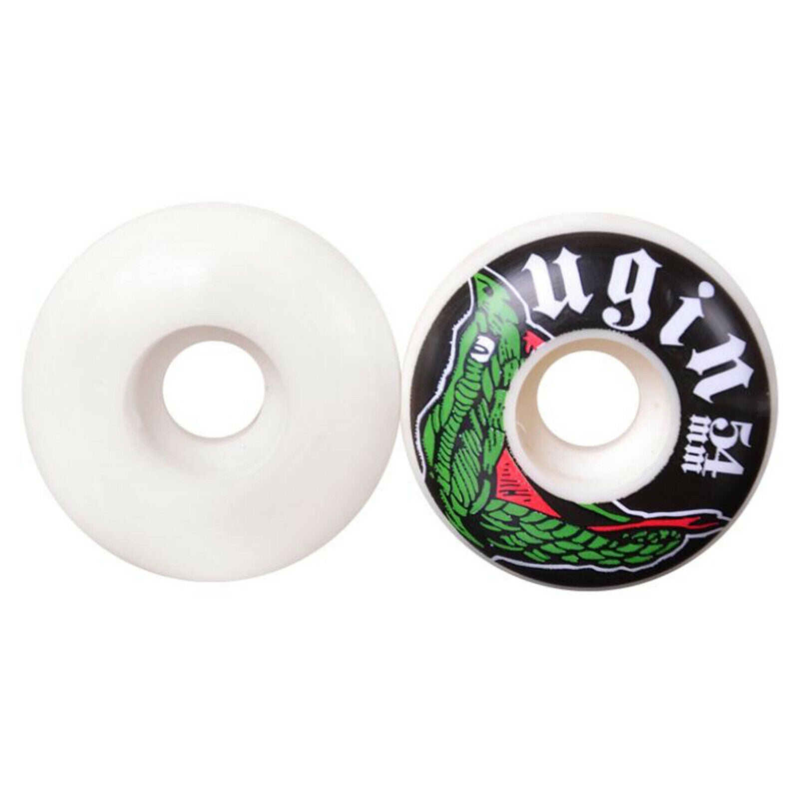 4x 100A Hardness Skateboard Wheels Replacement 54x32mm High Strength Roller