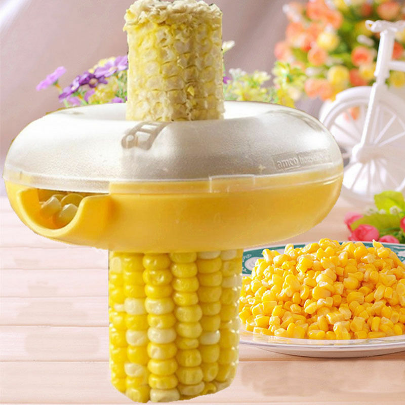 One-Step Corn Peeler Thresher Tool Cob Kerneler Cutter Stripper Remover New FT