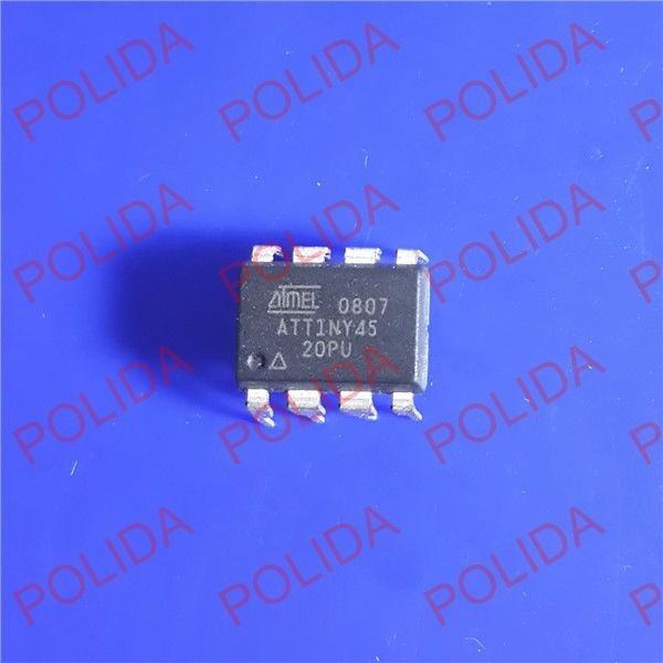 1PCS  MCU IC ATMEL DIP-8 ATTINY45-20PU ATTINY45 TINY45 20U TINY45-20U