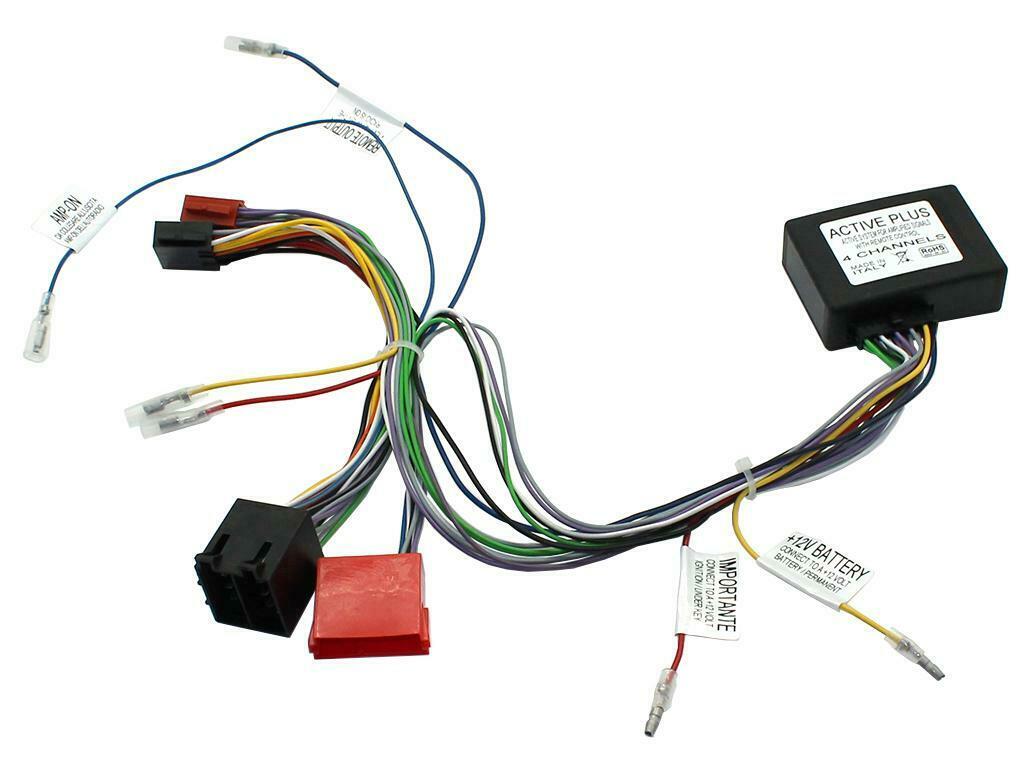 CT51-VW02 RADIO CD ACTIVE SYSTEM ADAPTER HARNESS LEAD FITS VW BORA GOLF PASSAT