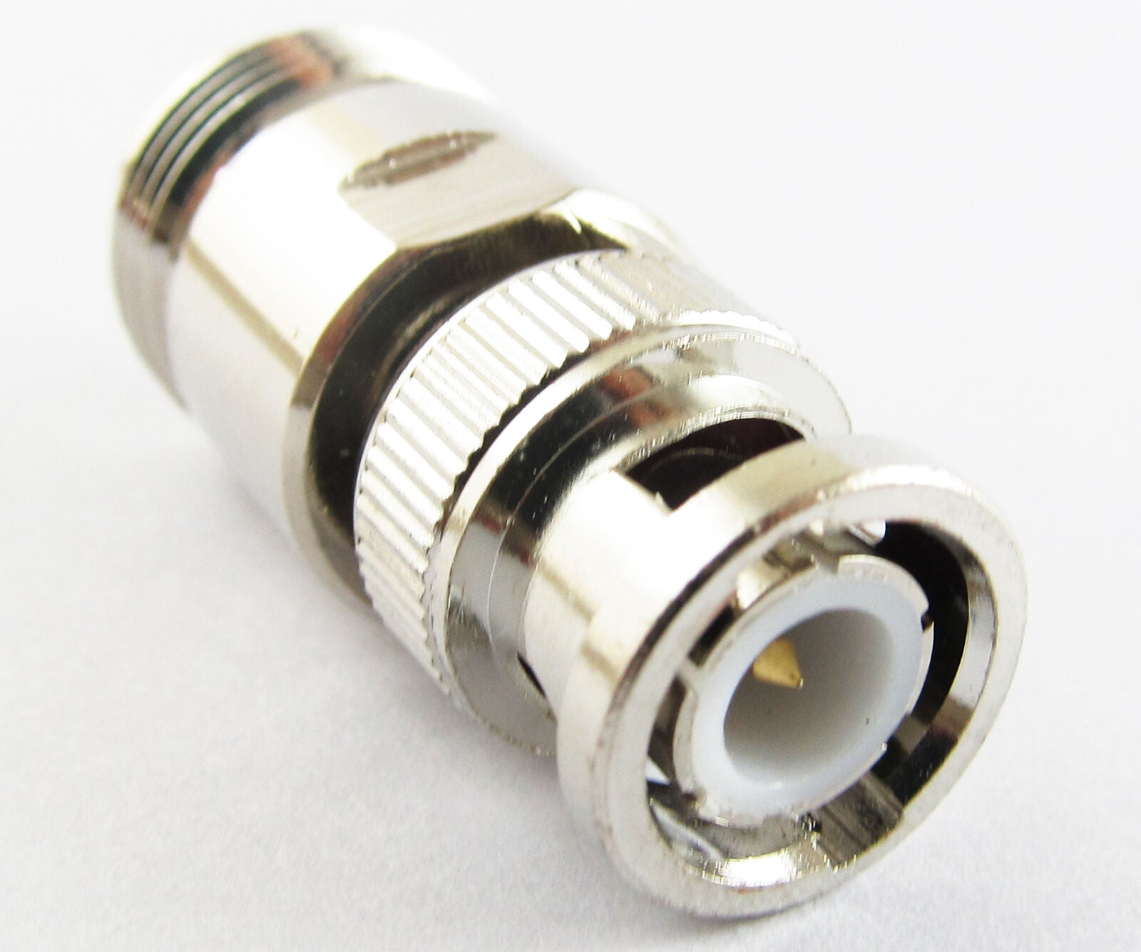 10pcs Brass N-Type N Female Jack to BNC Male Plug Straight RF Connector Adapter
