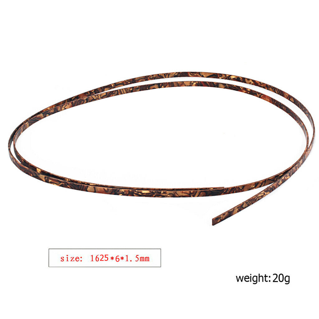 Best Celluloid Band for Bookbinding Purfling Strip Spare Parts