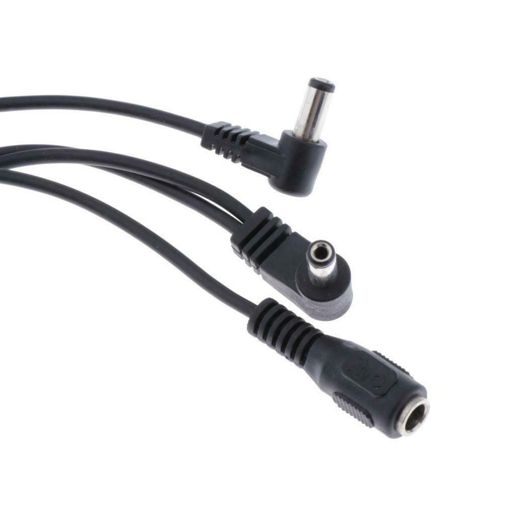 4-Way Rectangular Daisy-Chain Power Cable for Footswitch