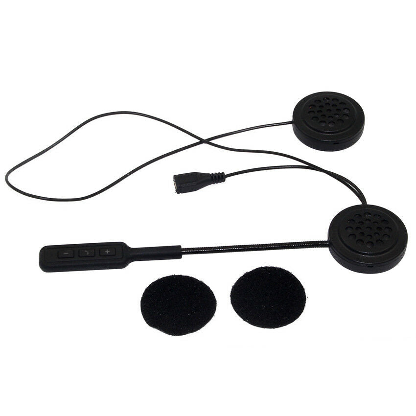 Bluetooth Motorcycle Helmet Headset Hands Free Earphone for Motorbike Riding