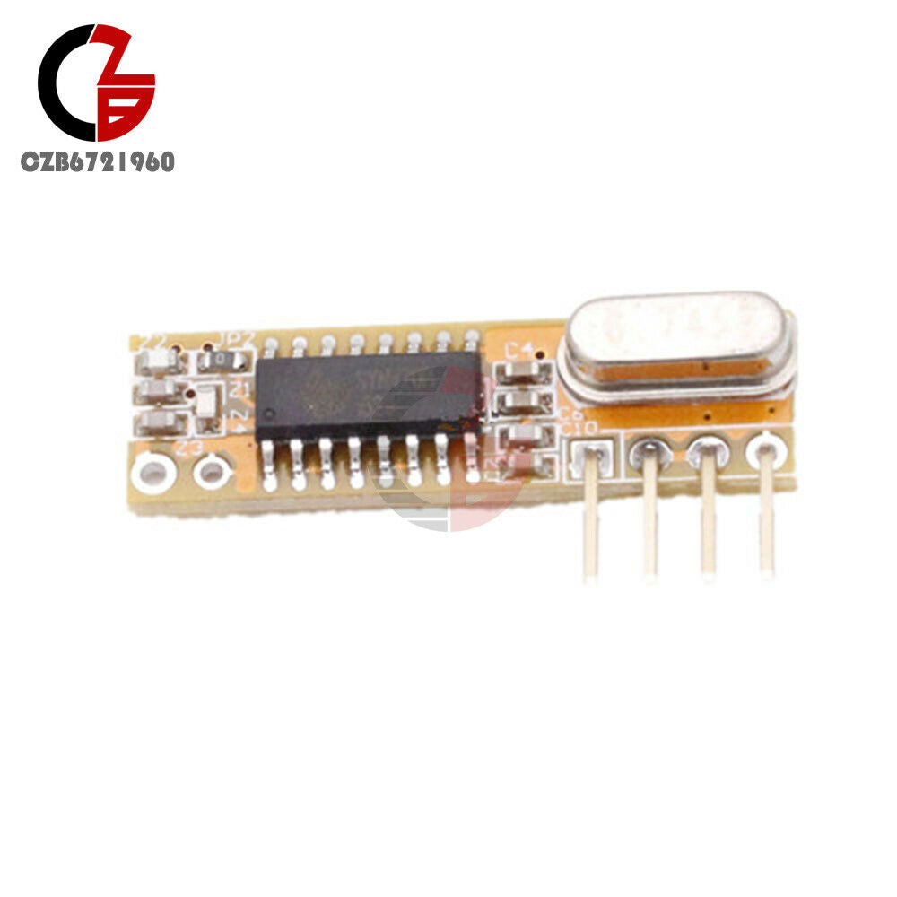 5PCS RXB12 433MHz Super-heterodyne Wireless Receiver Module For Remote Control