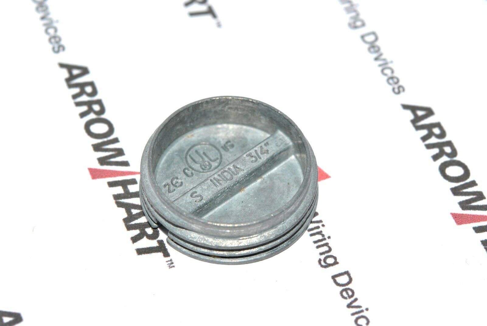 2pcs-COOPER TP7944 3/4 Diameter CLOSURE PLUGS – ZINC DIE-CAST Outlet Boxe Cover