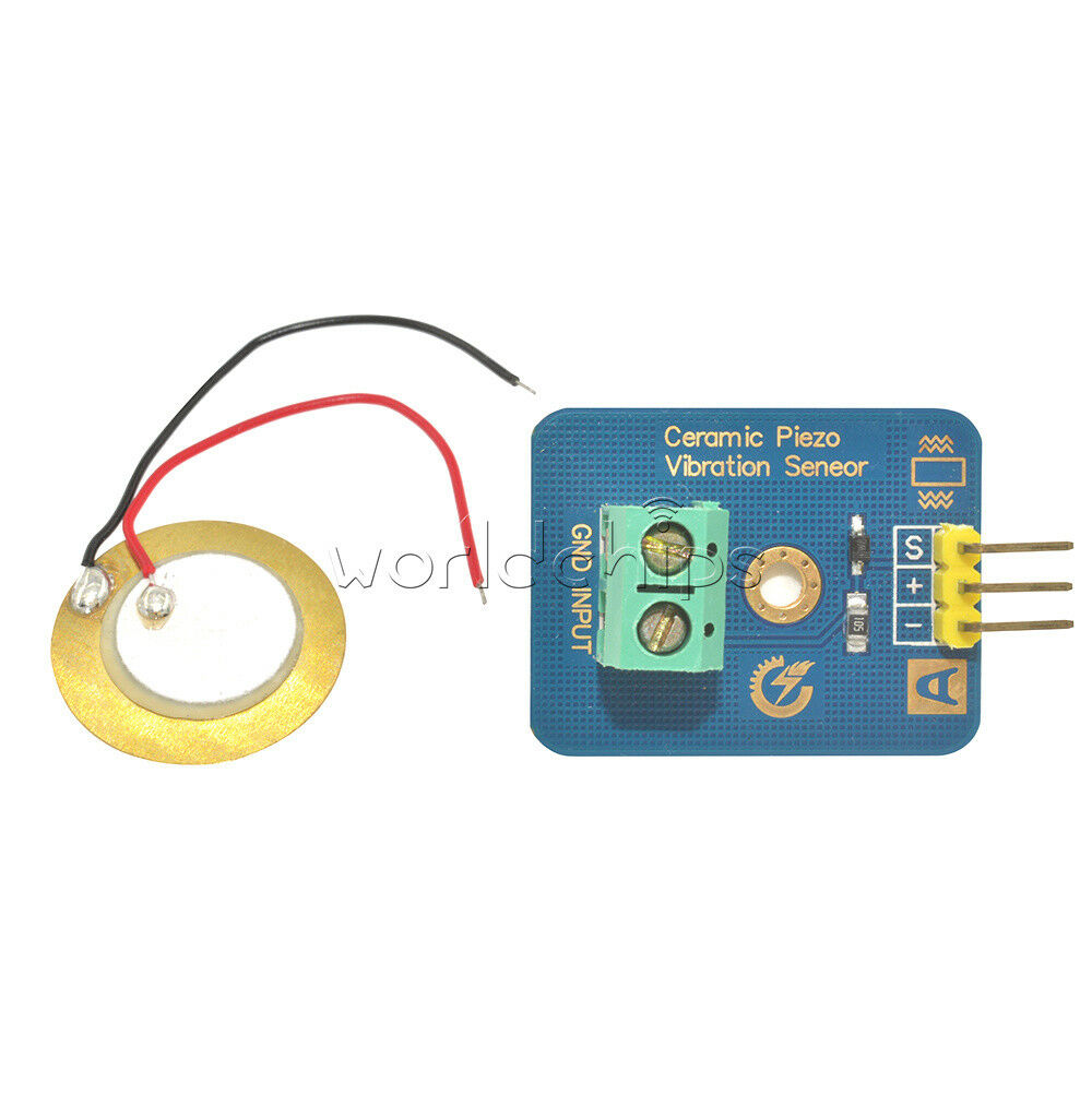 Ceramic Piezo Vibration Sensor Module for Arduino Micro-controller UNO Rev3