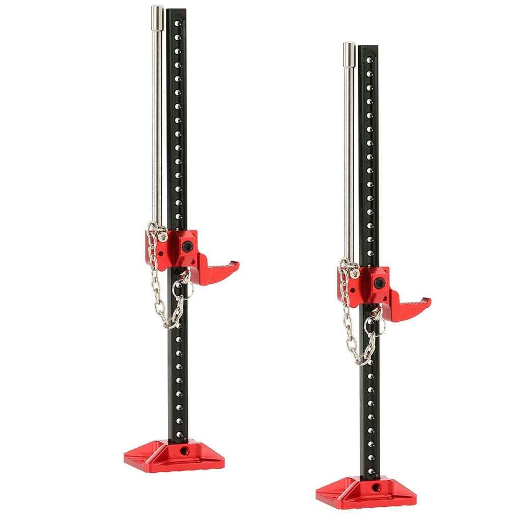 2X Metal Lift Stand For RC Car Toys For D90 SCX10 Rock Crawler RC Car