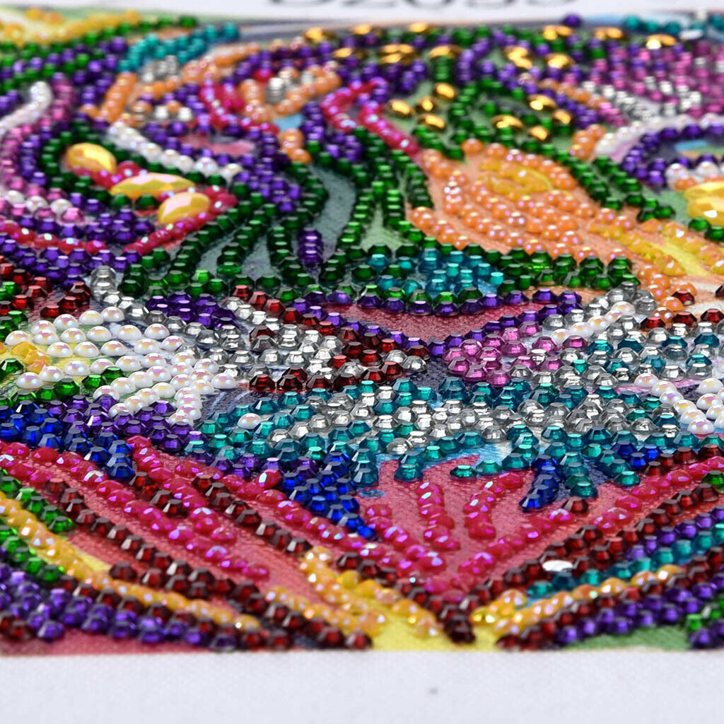 5D Diamond Painting Colorful Tiger Pictures Partial Special Drill Painting