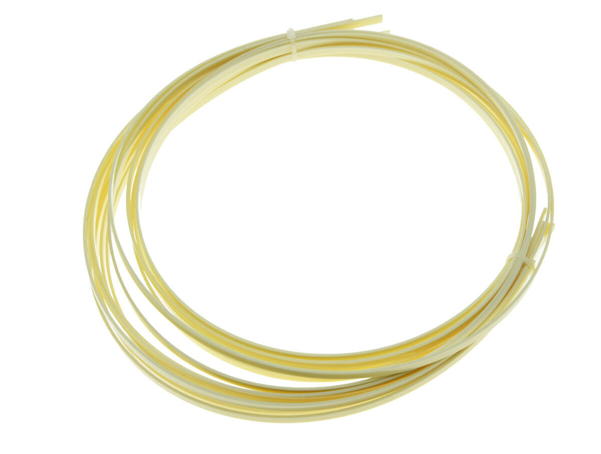 5pcs Ivory Guitar Binding Purfling Strips ABS Guitar Binding Strip 1650*5*1.5mm