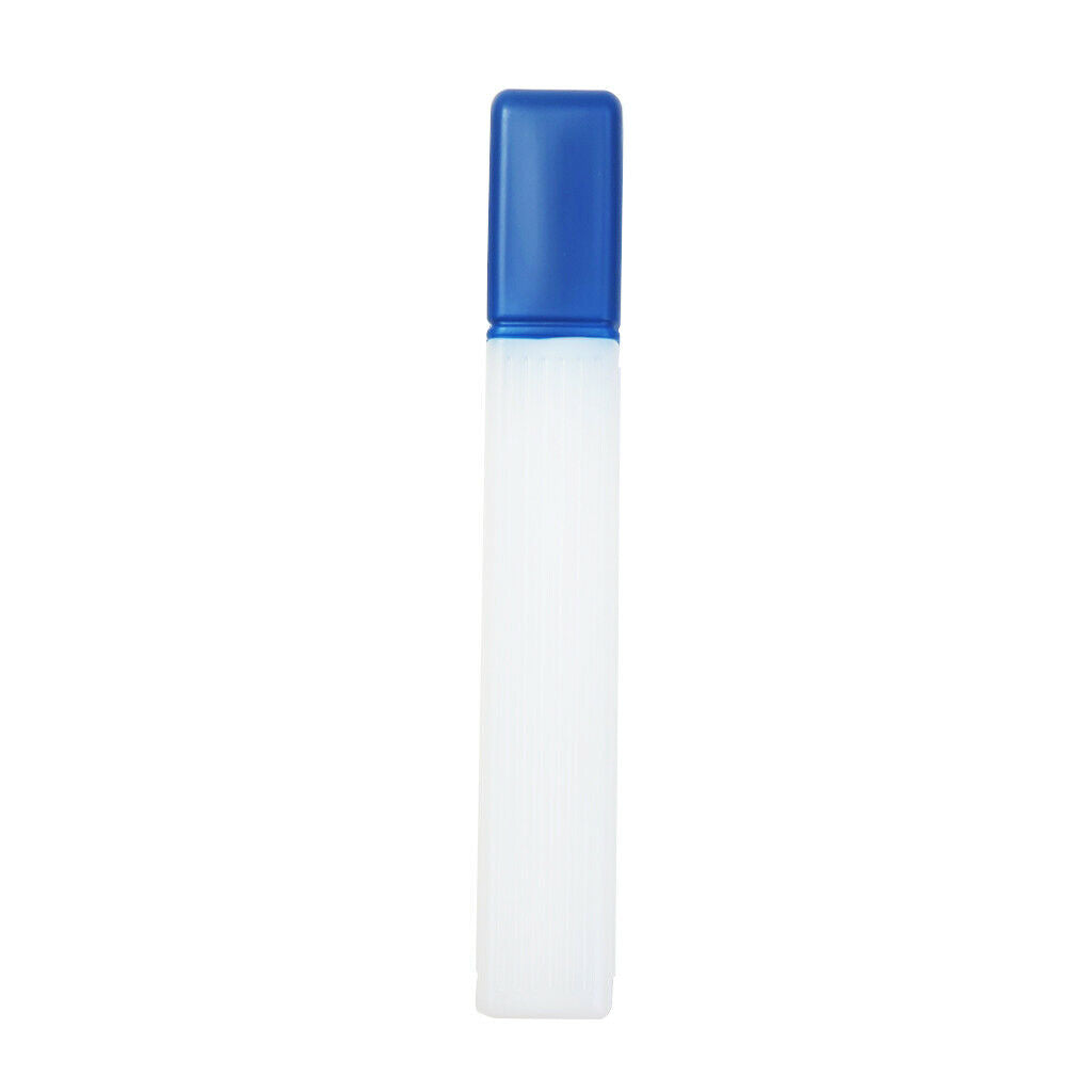 2pcs 16" Transparent Plastic Knitting Needle Pin Sto Case Tube Container