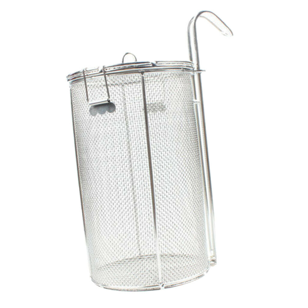 Stainless Steel Small Pasta Boil Baskets Dumplings Noodle Strainer 12.5cm