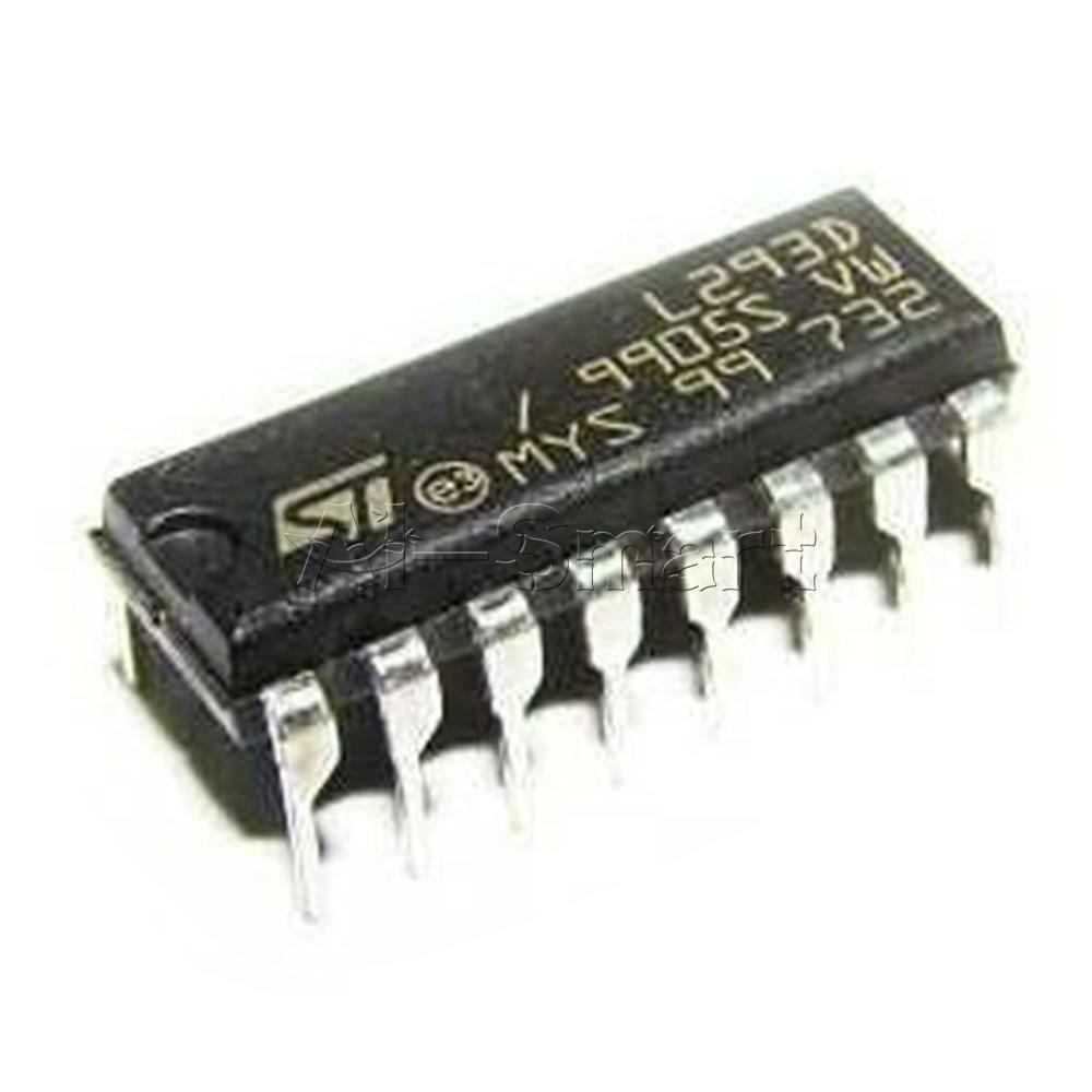 2PCS 16 Pins L293D L293 L293B DIP/SOP Push-Pull Four-Channel Motor Driver IC